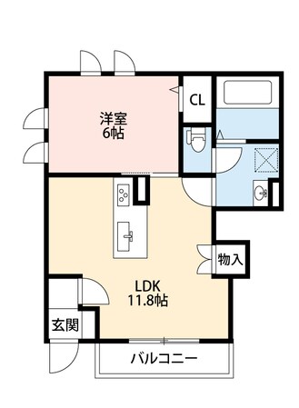 プランドールⅡの物件間取画像